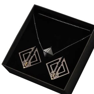 LOCKINK zaciski Nipple Clamps with Heavy Pendant Grey