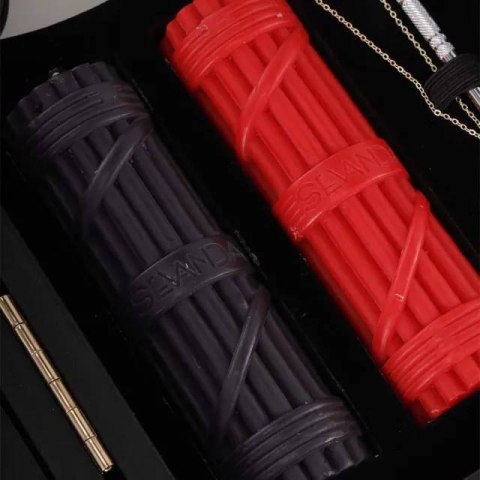 LOCKINK zestaw Bondage All-in-1 BDSM Play Kit Brown LOCKINK zestaw Bondage All-in-1 BDSM Play Kit Brown