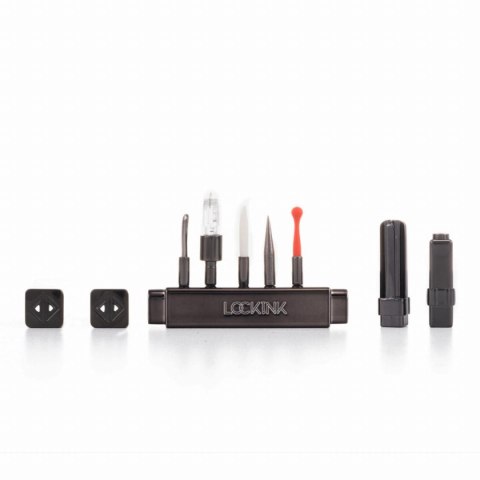 LOCKINK zestaw Bondage Teasing & Impact-Play Set Black