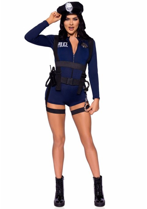 Leg Avenue kostium policjantki Flirty Cop Romper XS Leg Avenue kostium policjantki Flirty Cop Romper XS