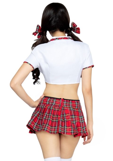 Leg Avenue kostium uczennicy Miss Prep School Top and Skirt M/L Leg Avenue kostium uczennicy Miss Prep School Top and Skirt M/L
