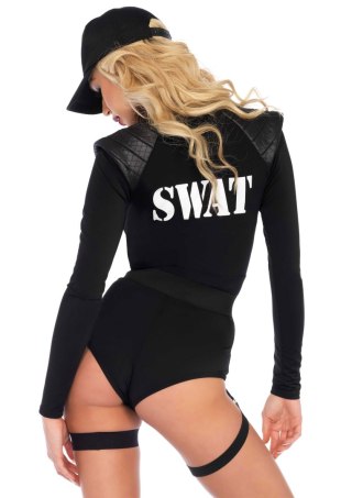 Leg Avenue przebranie policjantki Swat Team Babe Bodysuit S