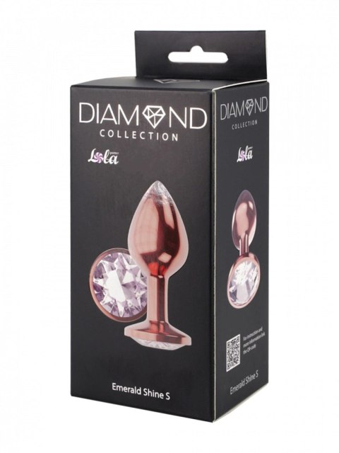 Plug-Butt Plug Diamond Moonstone Shine S Rose Gold Plug-Butt Plug Diamond Moonstone Shine S Rose Gold
