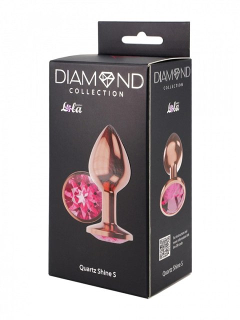 Plug-Butt Plug Diamond Quartz Shine S Rose Gold Plug-Butt Plug Diamond Quartz Shine S Rose Gold