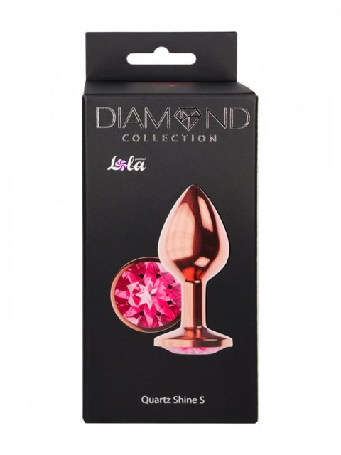 Plug-Butt Plug Diamond Quartz Shine S Rose Gold Plug-Butt Plug Diamond Quartz Shine S Rose Gold