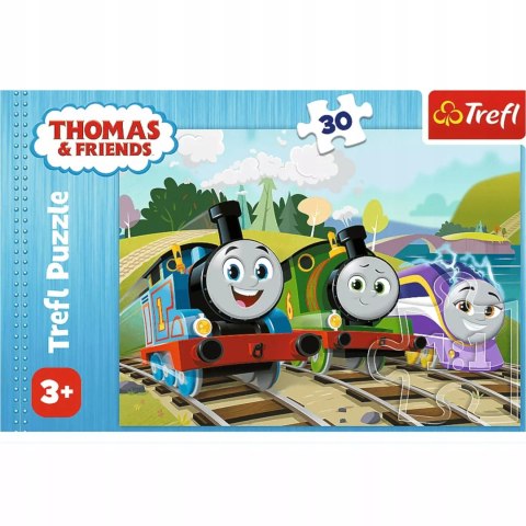 Puzzle 30 el. Tomek i Przyjaciele Radosny Tomek 3+ Trefl 18294 Puzzle 30 el. Tomek i Przyjaciele Radosny Tomek 3+ Trefl 18294