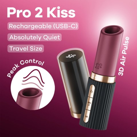 Satisfyer powietrzny stymulator Pro 2 Kiss Satisfyer powietrzny stymulator Pro 2 Kiss