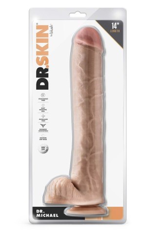 Duże dildo realistyczne wielki penis przyssawka 35