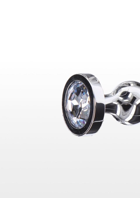 Korek analny sonda stalowa kulkowa diament 13cm Korek analny sonda stalowa kulkowa diament 13cm