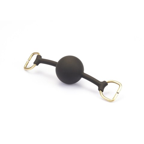Liebe Seele Kinbaku Ukiyoe Bal Gag with Red Rosy Leather Straps