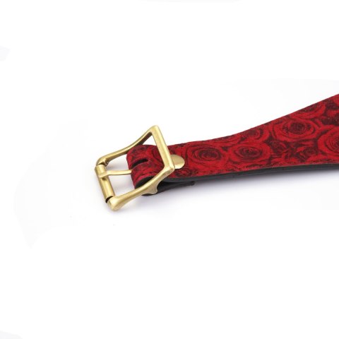 Liebe Seele Kinbaku Ukiyoe Red Rosy Leather Strap on Harness Liebe Seele Kinbaku Ukiyoe Red Rosy Leather Strap on Harness