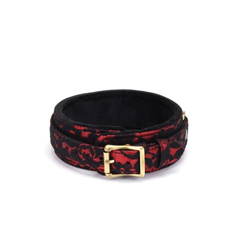 Liebe Seele Victorian Garden Lace and Velvet Collar with Leash