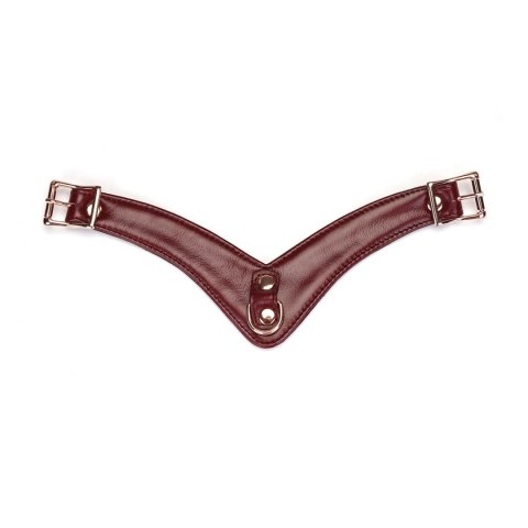 Liebe Seele Wine Red Delux Strap on Forced Orgasm Harness Belt Liebe Seele Wine Red Delux Strap on Forced Orgasm Harness Belt