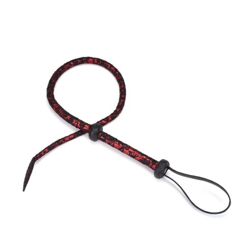 Liebe Seele bicz Victorian Garden Lace and PU Bull Whip Liebe Seele bicz Victorian Garden Lace and PU Bull Whip