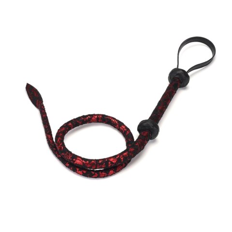 Liebe Seele bicz Victorian Garden Lace and PU Bull Whip Liebe Seele bicz Victorian Garden Lace and PU Bull Whip