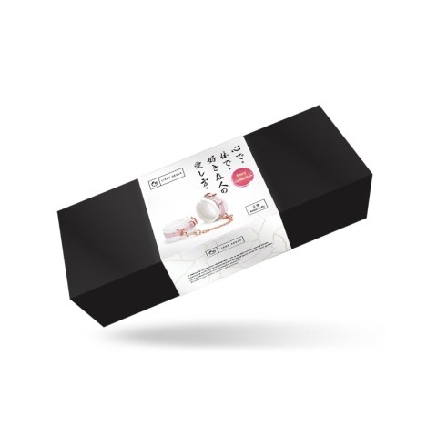 Liebe Seele kajdanki White & Pink Fairy Goat Leather Ankle Cuffs Liebe Seele kajdanki White & Pink Fairy Goat Leather Ankle Cuffs