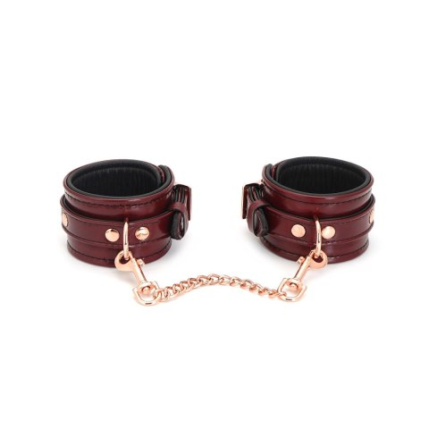 Liebe Seele kajdanki Wine Red Ankle cuffs Liebe Seele kajdanki Wine Red Ankle cuffs