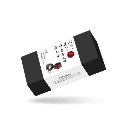 Liebe Seele kajdanki Wine Red Ankle cuffs Liebe Seele kajdanki Wine Red Ankle cuffs