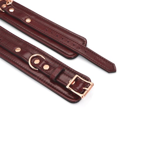 Liebe Seele kajdanki Wine Red Ankle cuffs Liebe Seele kajdanki Wine Red Ankle cuffs