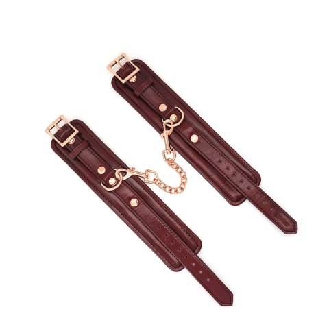 Liebe Seele kajdanki Wine Red Handcuffs Liebe Seele kajdanki Wine Red Handcuffs