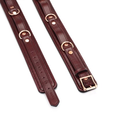 Liebe Seele kajdanki Wine Red Thigh Cuffs L Size Liebe Seele kajdanki Wine Red Thigh Cuffs L Size