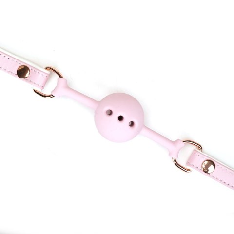 Liebe Seele knebel White & Pink Fairy Goat Leather Ball Gag Liebe Seele knebel White & Pink Fairy Goat Leather Ball Gag
