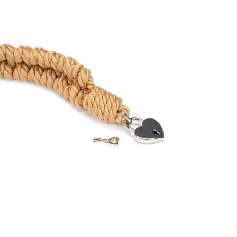 Liebe Seele obroża Shibari Bound You II Rope Collar (Lockable)