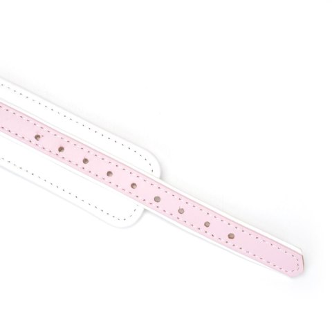 Liebe Seele obróżka White & Pink Fairy Goat Leather Collar Liebe Seele obróżka White & Pink Fairy Goat Leather Collar
