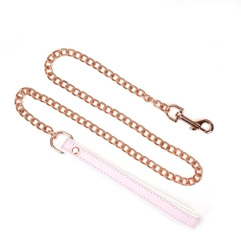 Liebe Seele obróżka White & Pink Fairy Goat Leather Collar Liebe Seele obróżka White & Pink Fairy Goat Leather Collar