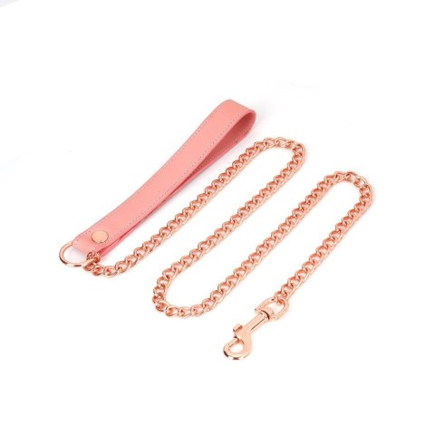 Liebe Seele obróżka ze smyczą Pink Dream Collar with Leash