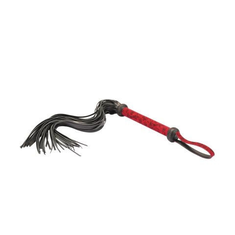 Liebe Seele pejcz Kinbaku Ukiyoe Red Rosy Leather Flogger Whip Liebe Seele pejcz Kinbaku Ukiyoe Red Rosy Leather Flogger Whip