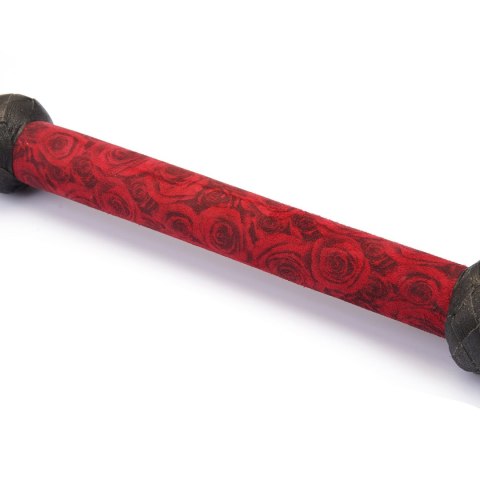 Liebe Seele pejcz Kinbaku Ukiyoe Red Rosy Leather Flogger Whip Liebe Seele pejcz Kinbaku Ukiyoe Red Rosy Leather Flogger Whip
