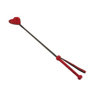 Liebe Seele szpicruta Kinbaku Ukiyoe Red Rosy Leather Crop