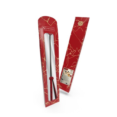 Liebe Seele szpicruta Kinbaku Ukiyoe Red Rosy Leather Crop