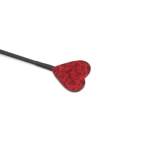 Liebe Seele szpicruta Kinbaku Ukiyoe Red Rosy Leather Crop