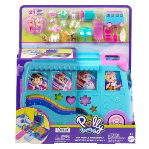 Polly Pocket. Podróżny van Kamper z transformacją Polly Pocket. Podróżny van Kamper z transformacją
