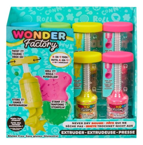 Wonder Factory Never Dry Dough Extruder (8szt) Wonder Factory Never Dry Dough Extruder (8szt)