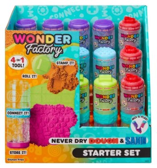 Wonder Factory Never Dry Dough&Sand (15szt)