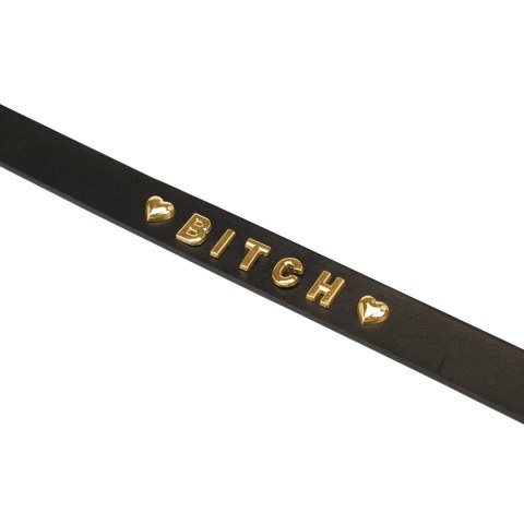 Liebe Seele Gold Word Choker-BITCH Liebe Seele Gold Word Choker-BITCH