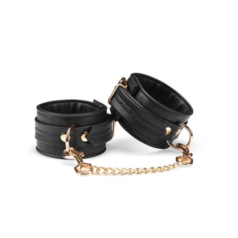 Liebe Seele kajdanki Black Organosilicon Ankle Cuffs Liebe Seele kajdanki Black Organosilicon Ankle Cuffs