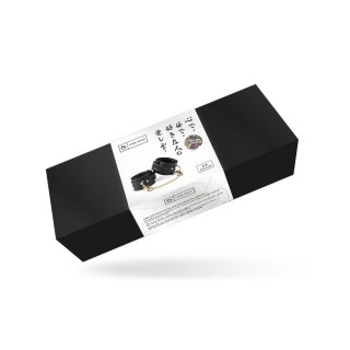 Liebe Seele kajdanki Black Organosilicon Ankle Cuffs