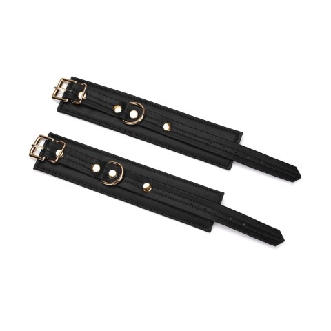 Liebe Seele kajdanki Black Organosilicon Wrist Cuffs Liebe Seele kajdanki Black Organosilicon Wrist Cuffs