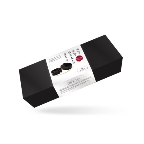 Liebe Seele kajdanki Boudoir Amor Black Ankle Cuffs