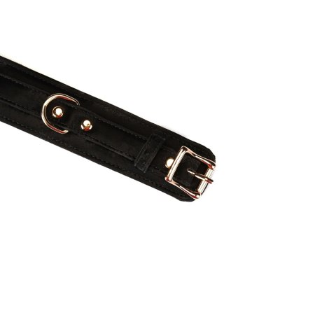 Liebe Seele kajdanki Boudoir Amor Black Ankle Cuffs