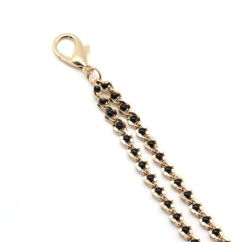 Liebe Seele klamerki na sutki Black Beads Chains And Nipple Clamps Liebe Seele klamerki na sutki Black Beads Chains And Nipple Clamps