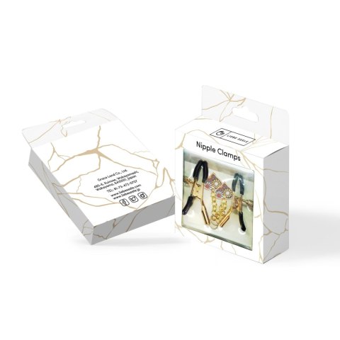Liebe Seele klamerki na sutki Gold Nipple Clamps Liebe Seele klamerki na sutki Gold Nipple Clamps