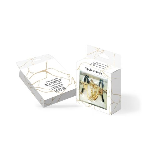Liebe Seele klamerki na sutki Gold Rose Tree Nipple Clamps Liebe Seele klamerki na sutki Gold Rose Tree Nipple Clamps