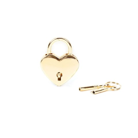 Liebe Seele kłódka Gold Heart Shape Padlock (2pcs a set) Liebe Seele kłódka Gold Heart Shape Padlock (2pcs a set)