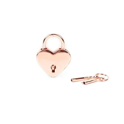 Liebe Seele kłódka Rose Gold Heart Shape Padlock (2pcs a set) Liebe Seele kłódka Rose Gold Heart Shape Padlock (2pcs a set)