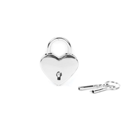 Liebe Seele kłódka Silver Heart Shape Padlock (2pcs a set) Liebe Seele kłódka Silver Heart Shape Padlock (2pcs a set)